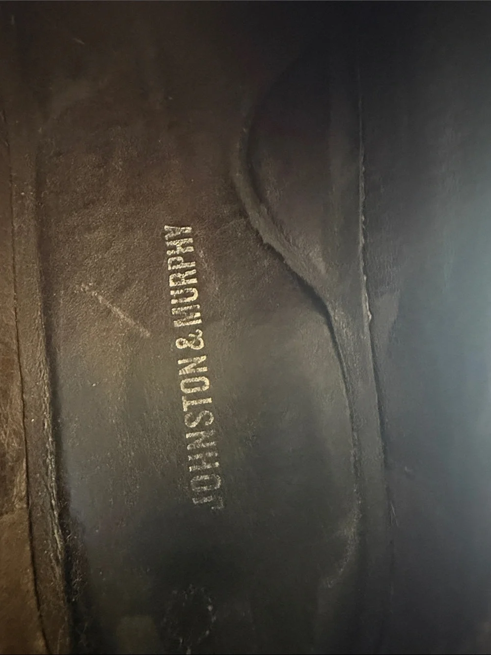 Johnston & Murphy Burgundy Leather Cap-Toe Derby Shoes